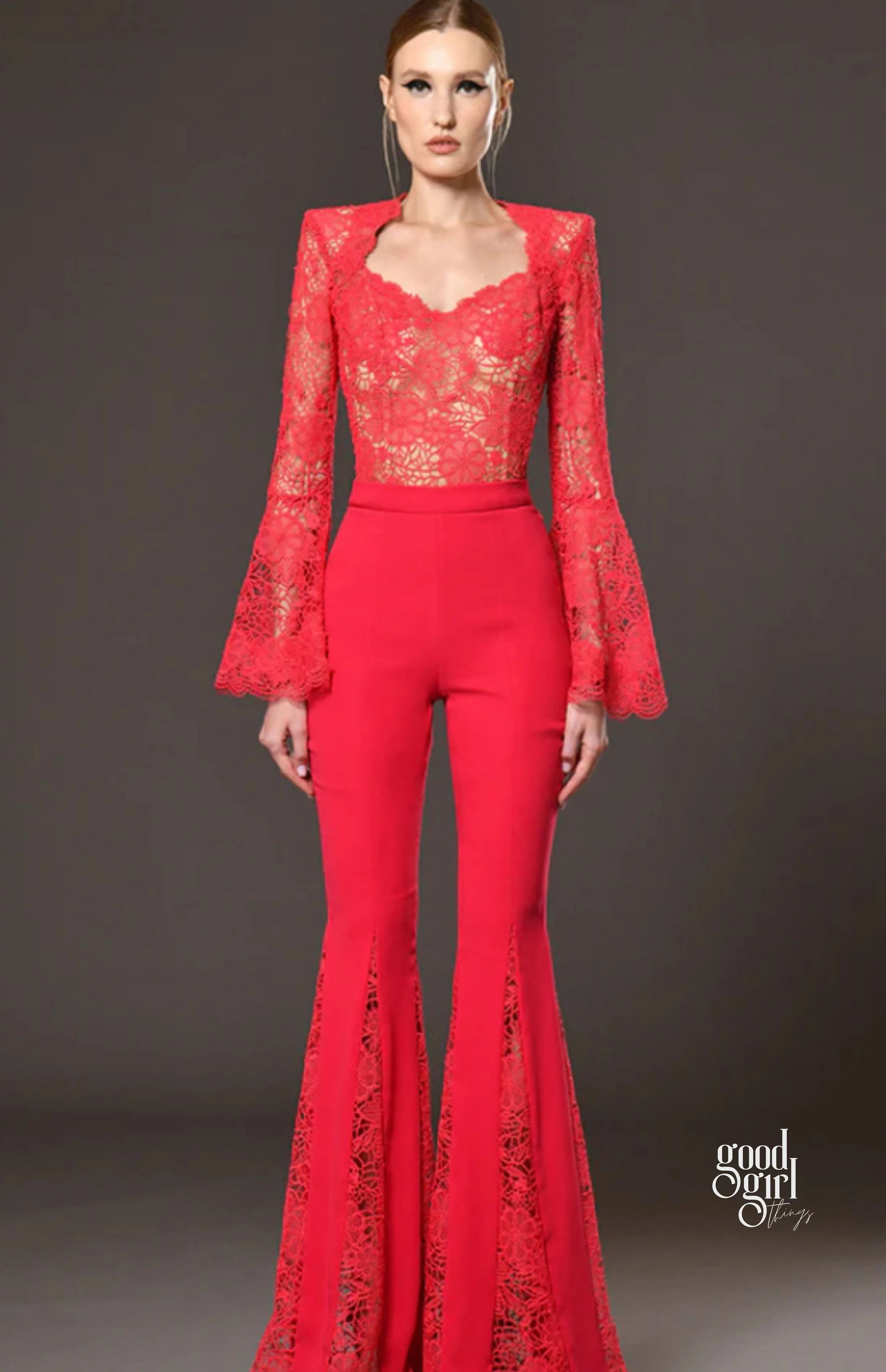 Cristina Lace Pant Set
