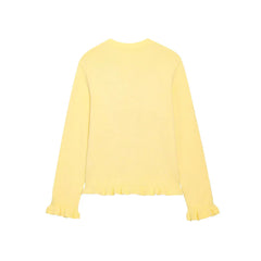 Dakoda Ruffled Knit Cardigan