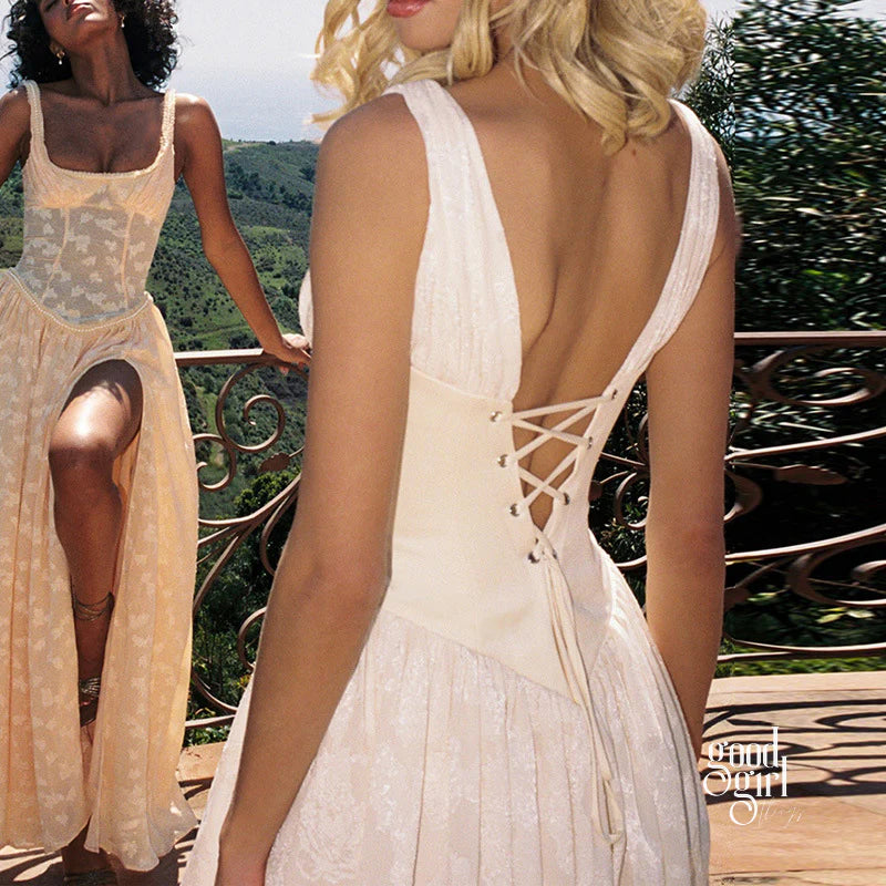 Dalayza Tie Back Mini Dress