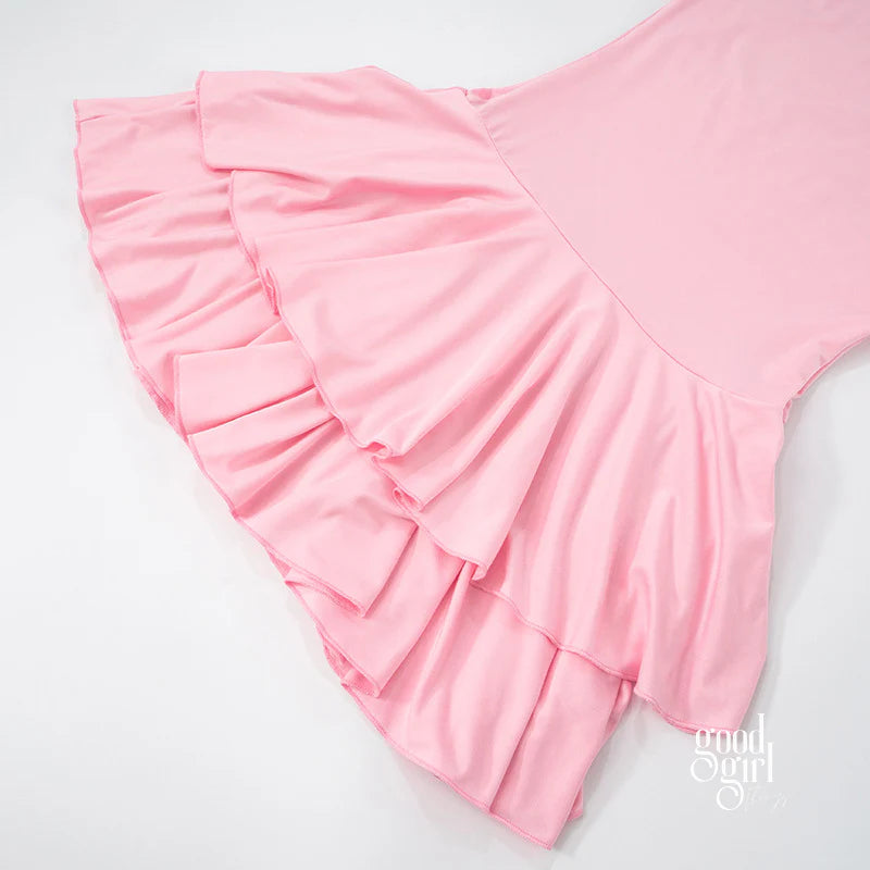 Dyani One Shoulder Pleated Dress