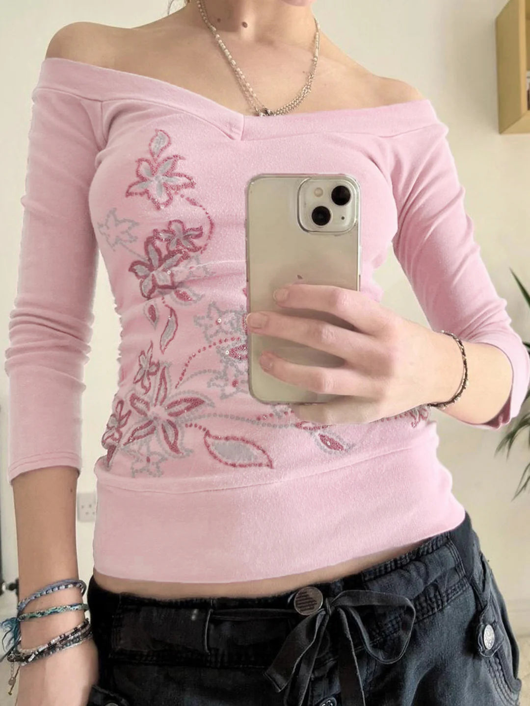Elissa Floral Long Sleeve Top