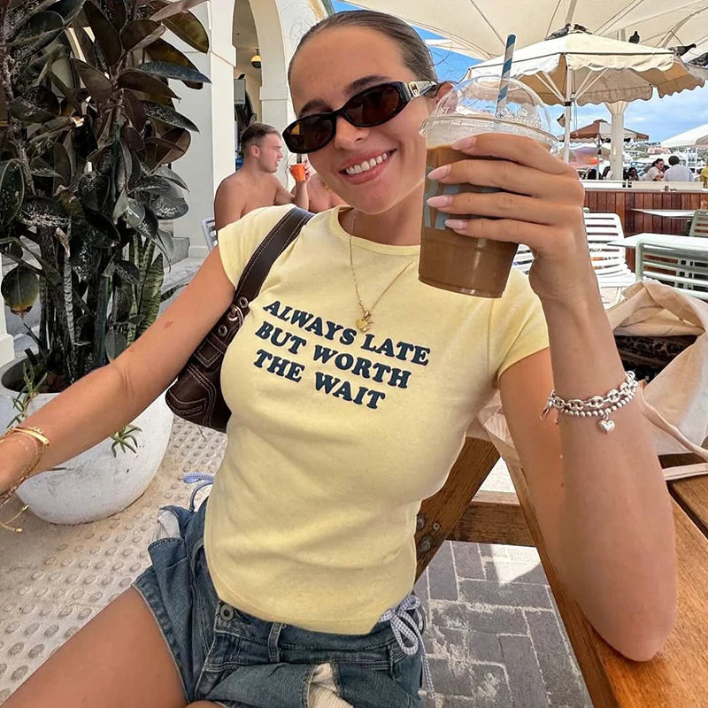 Emsley Letter Print Tee