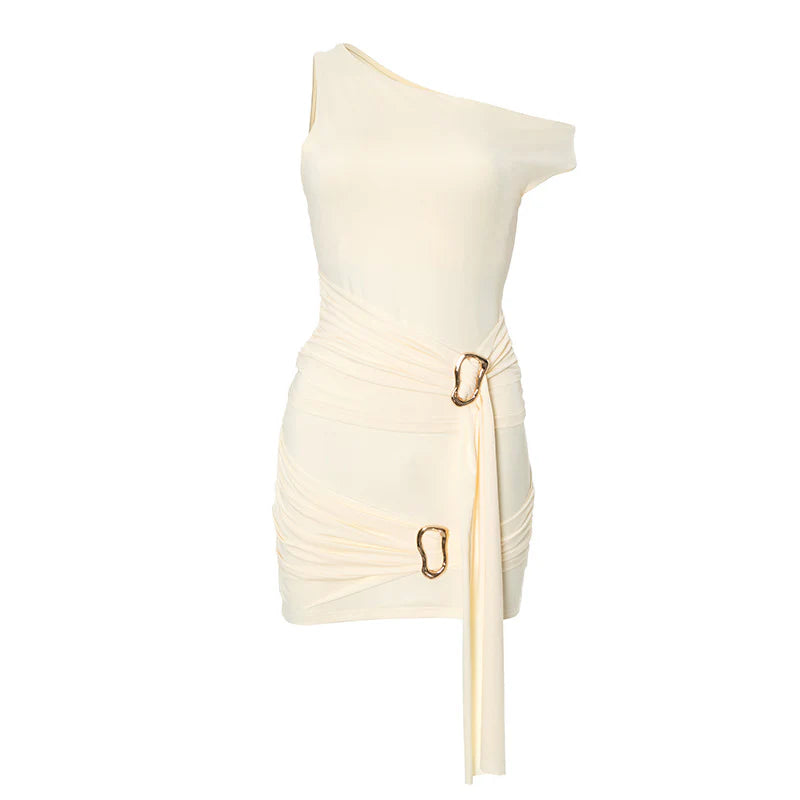 Ilia Buckle Vest Skirt Set