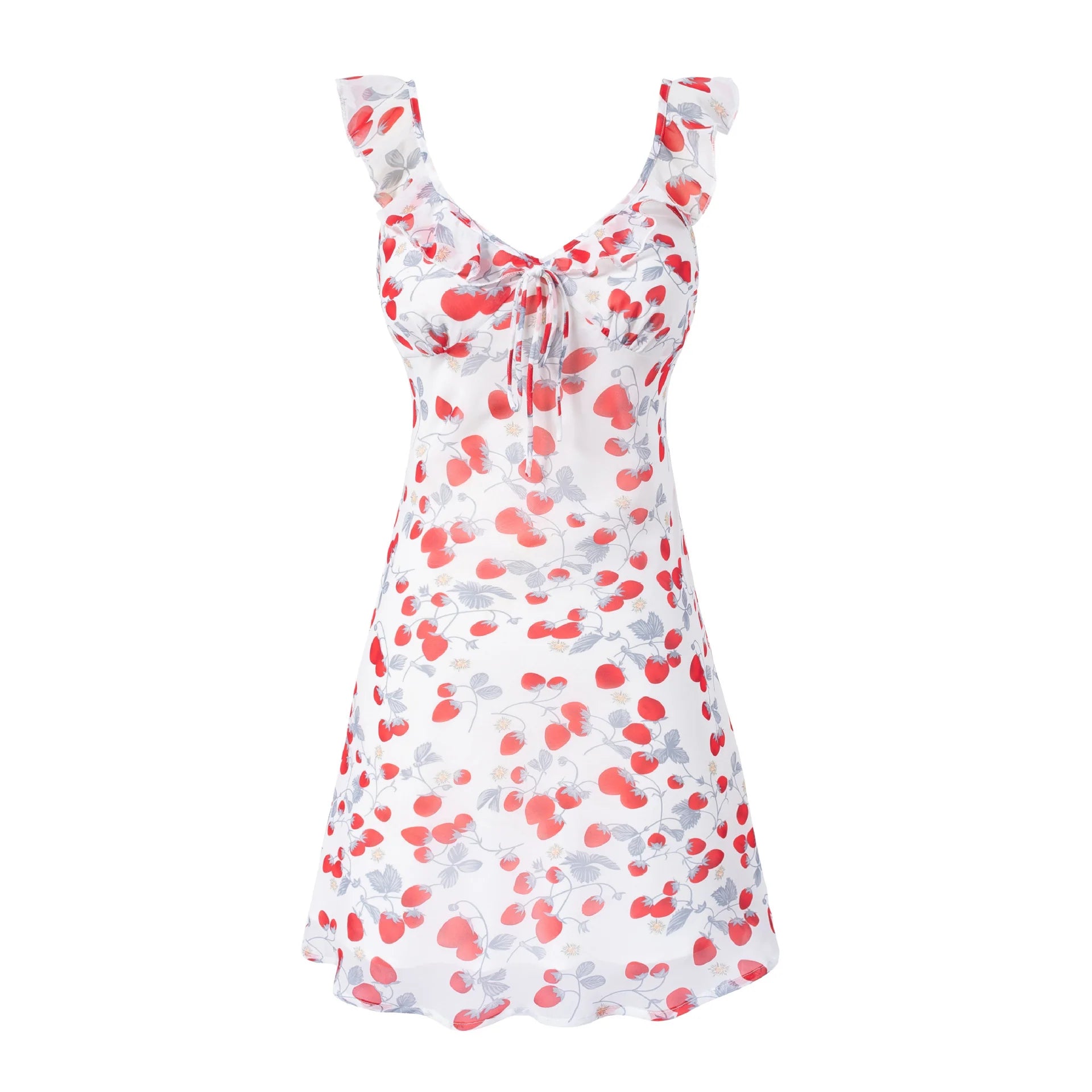 Indy Ruffled Floral Mini Dress