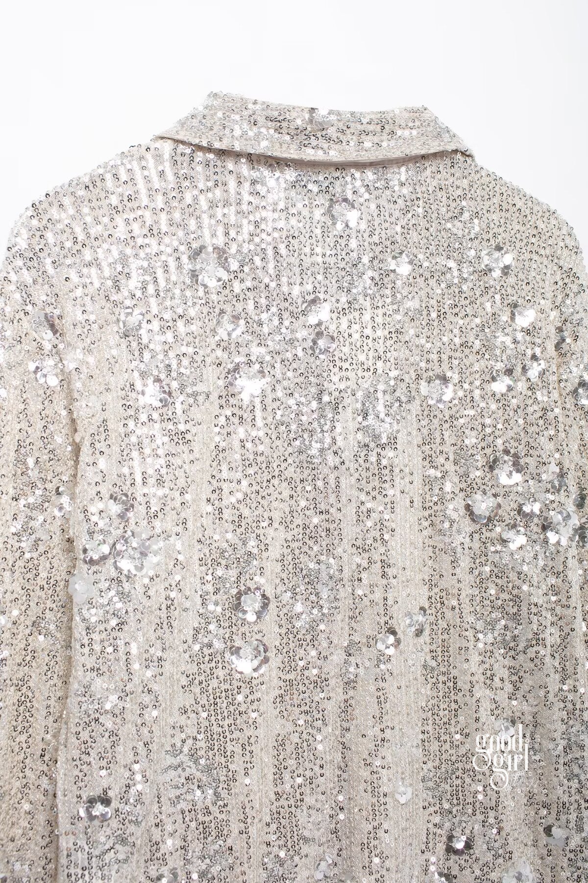 Jace Sequin Button-Up Shirt