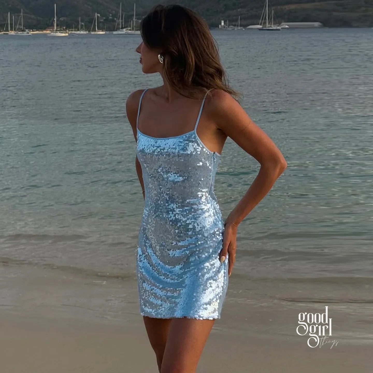Jalena Sequin Mini Dress