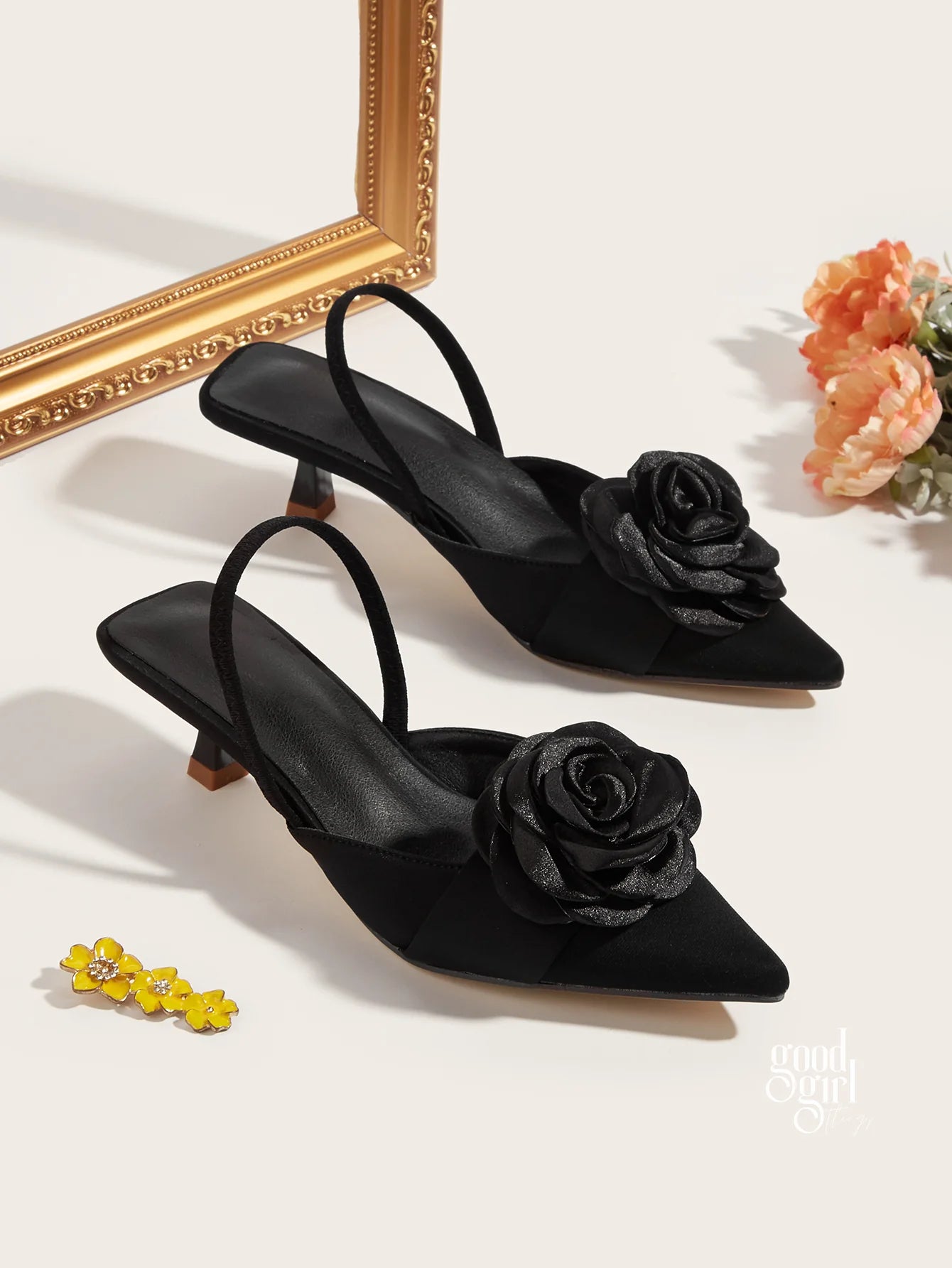 Jaxon Floral Stiletto Sandals