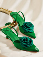 Jaxon Floral Stiletto Sandals