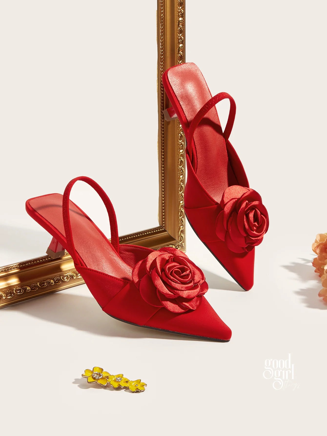 Jaxon Floral Stiletto Sandals