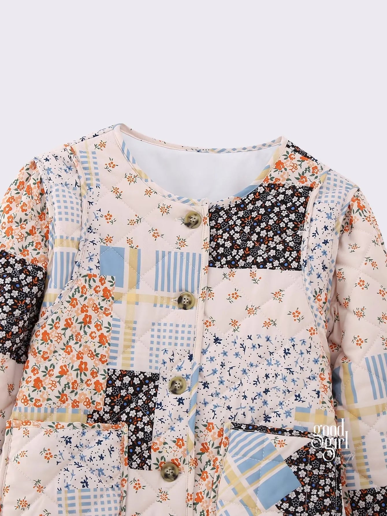 Jayce Floral Quilted Jacket