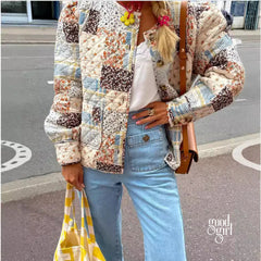 Jayce Floral Quilted Jacket