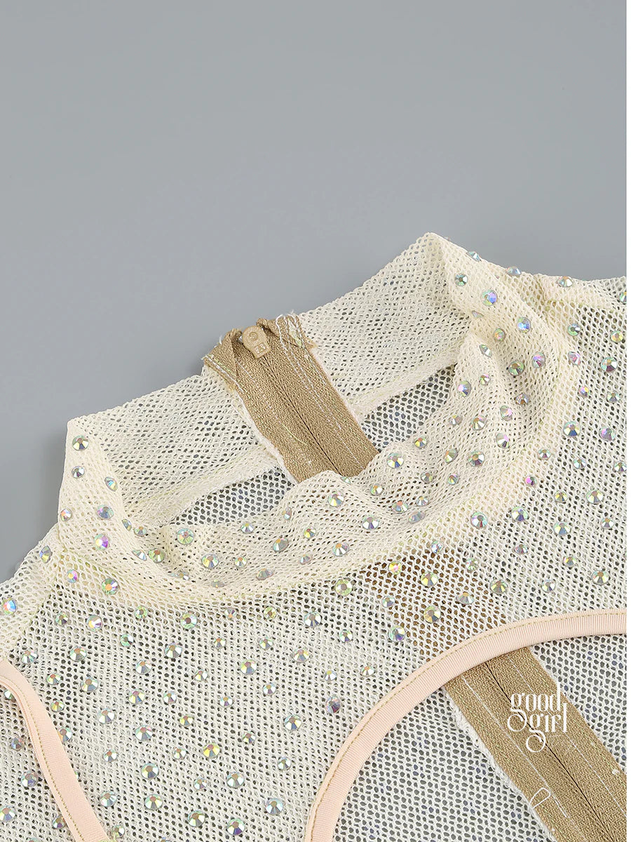 Jaylen Long Sleeve Sequin Mini Dress