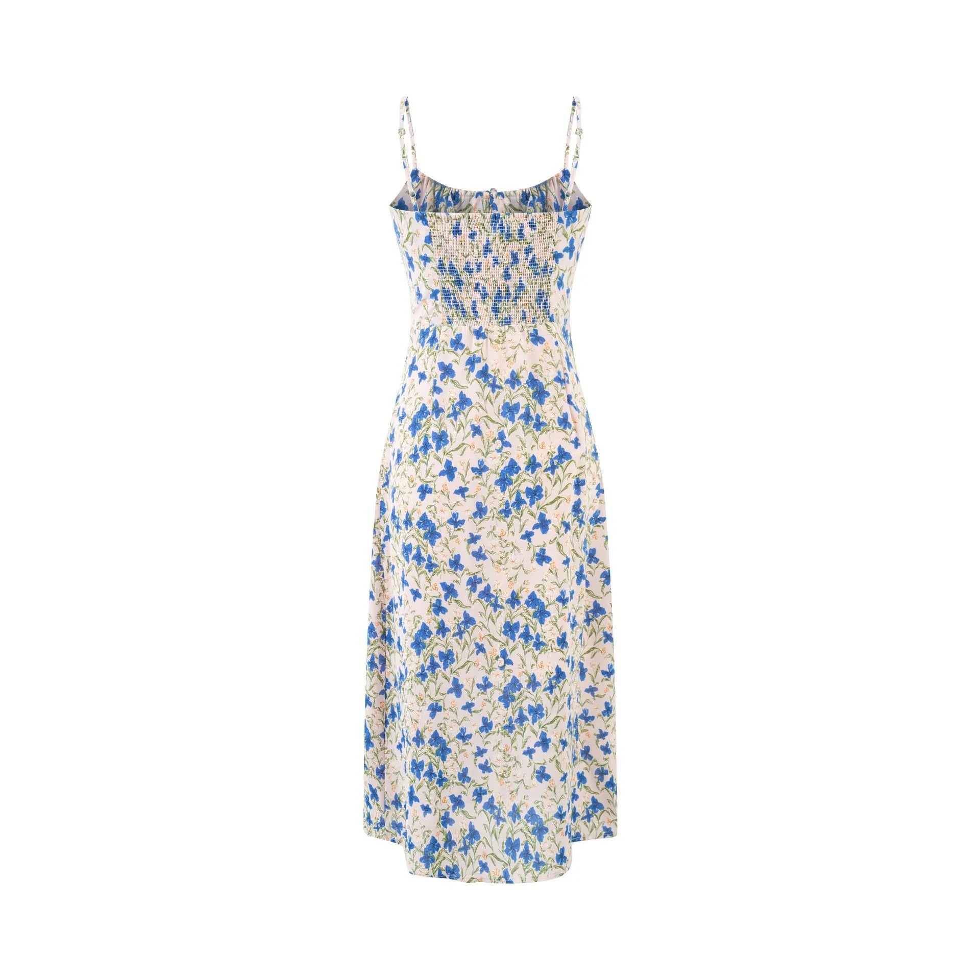 Kahli Printed Square Neck Dress