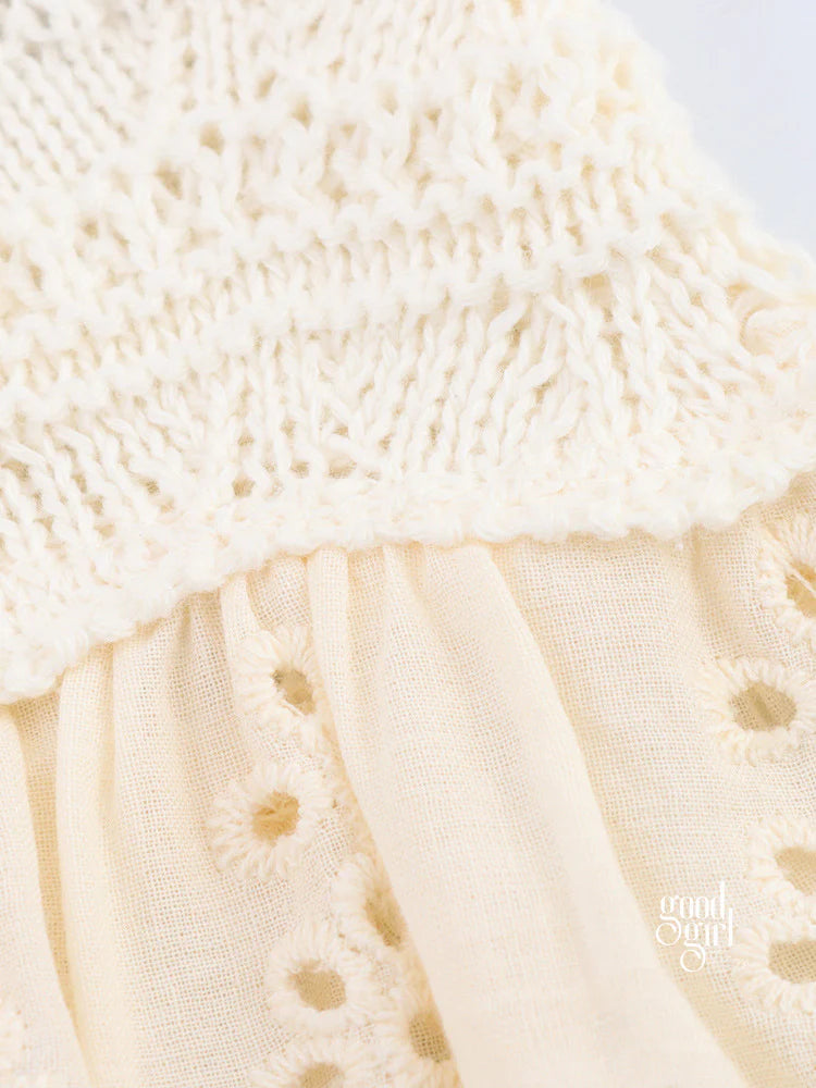 Kambri Knitted Button-Up Top