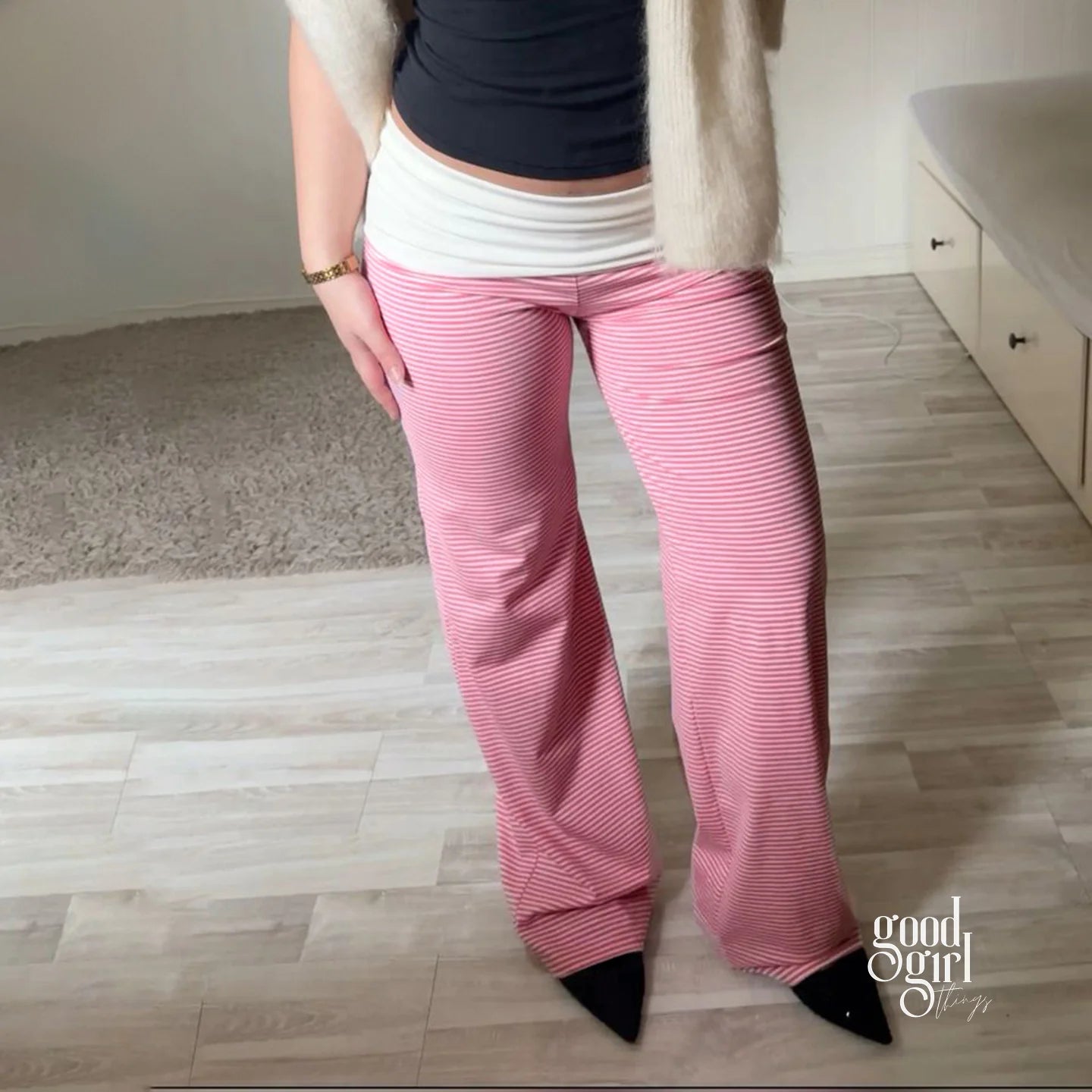 Kaniyah Striped Lounge Pants