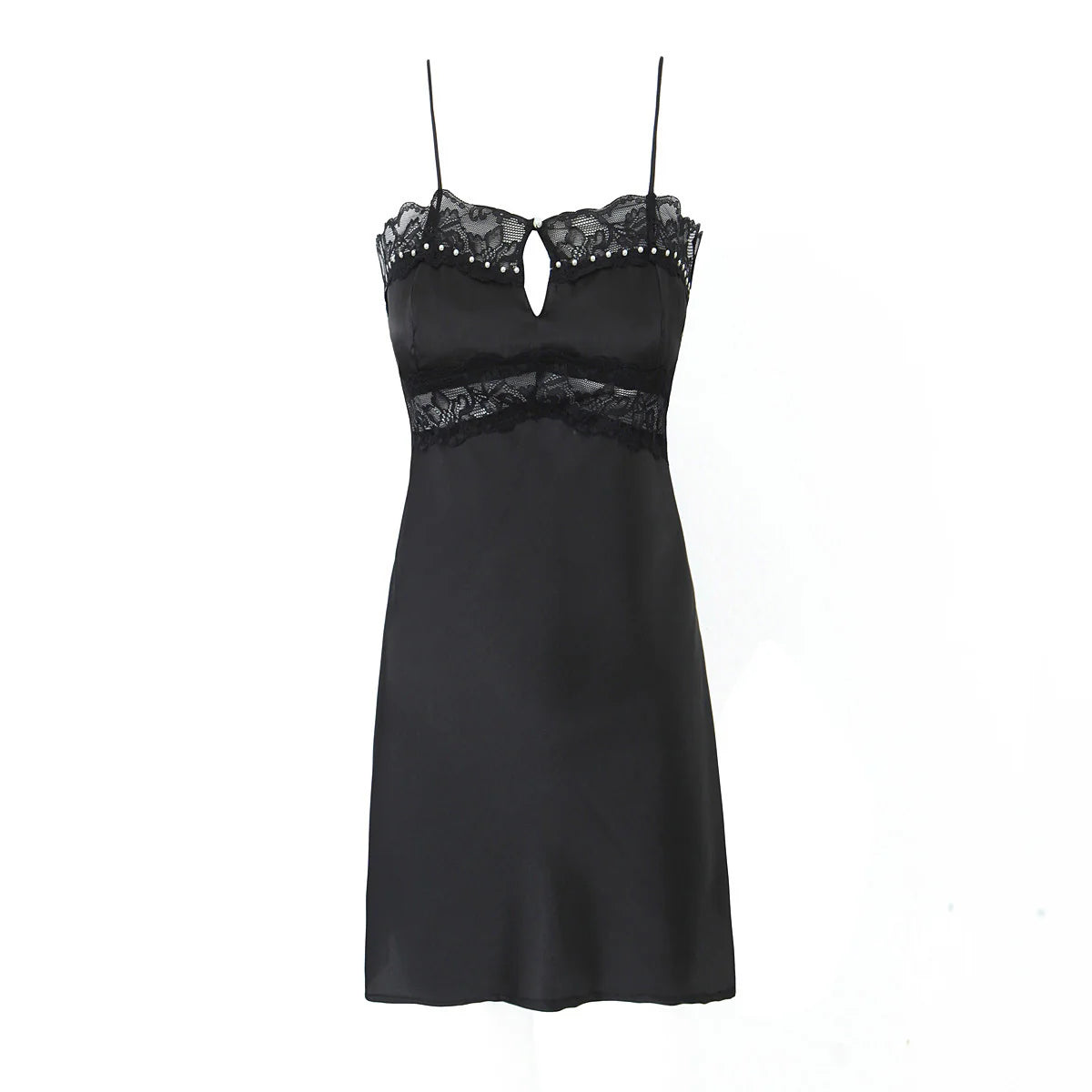 Kate Lace Backless Mini Dress