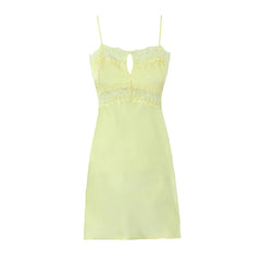 Kate Lace Backless Mini Dress