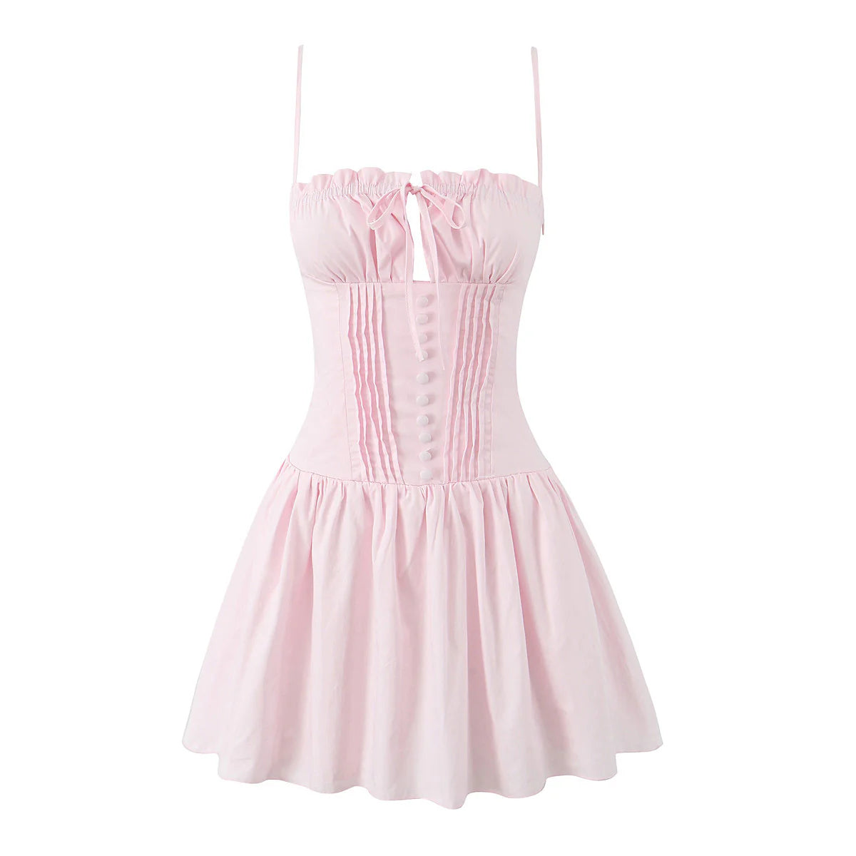 Kaya Delicate Backless Mini Dress