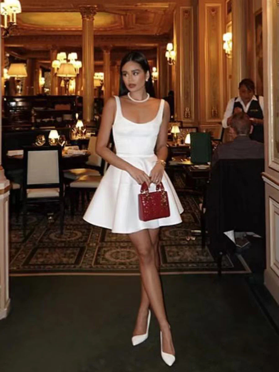 Kelcie Square Neck Mini Dress