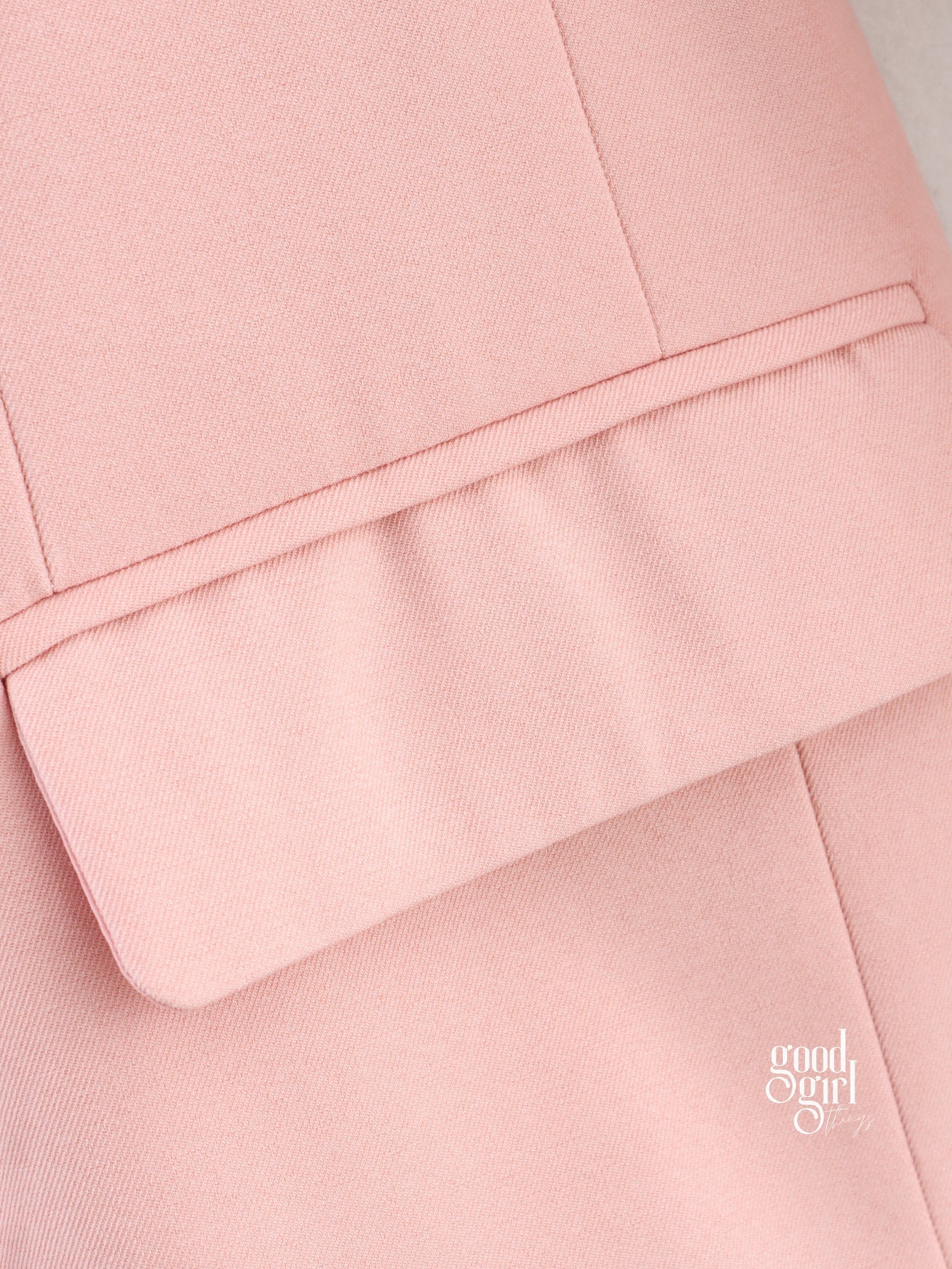 Kimani Pink Loose Fit Blazer