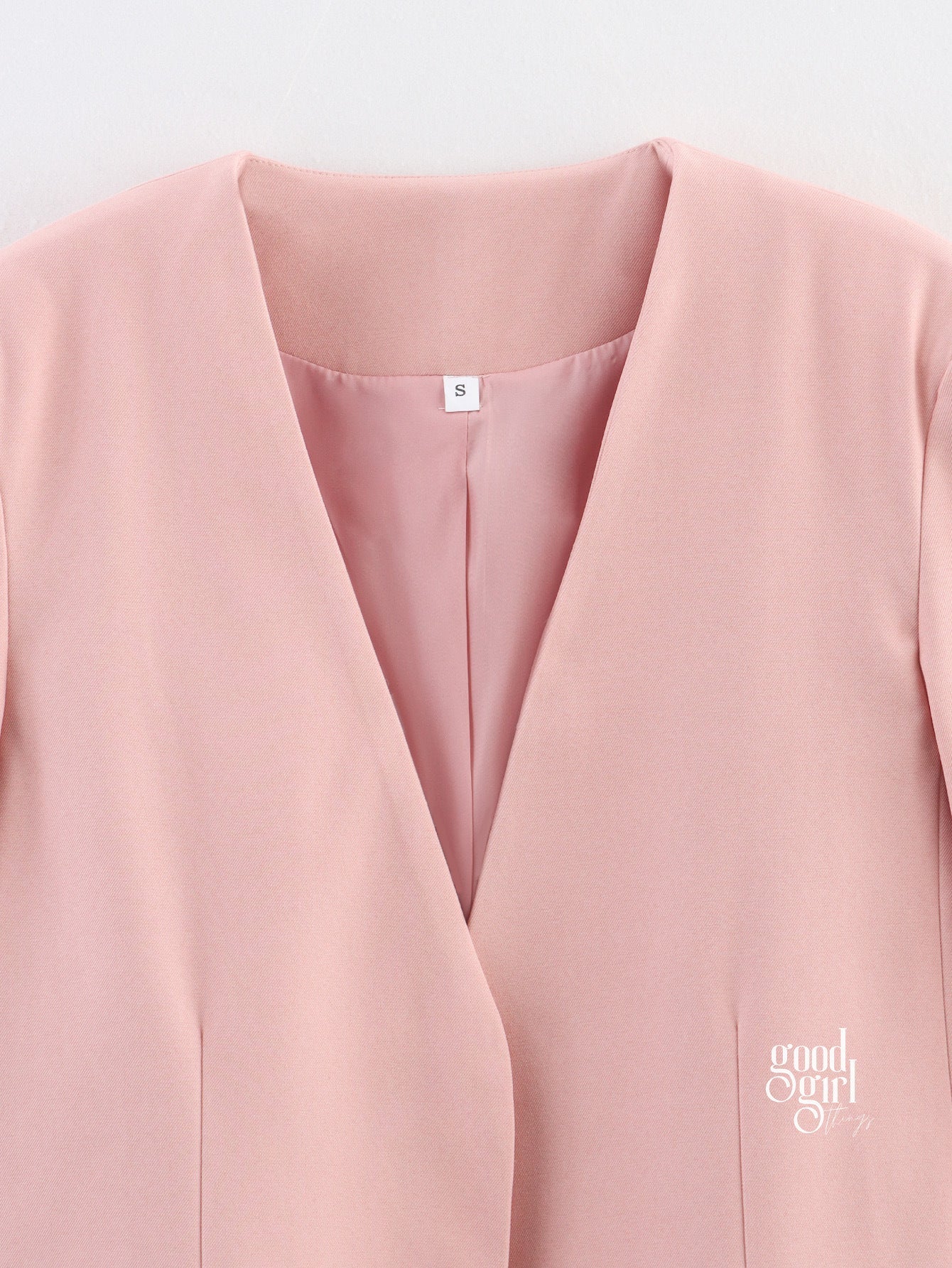 Kimani Pink Loose Fit Blazer