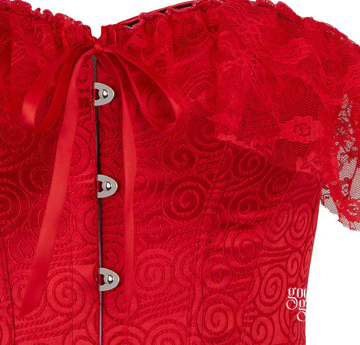 Lareen Lace Sleeve Corset