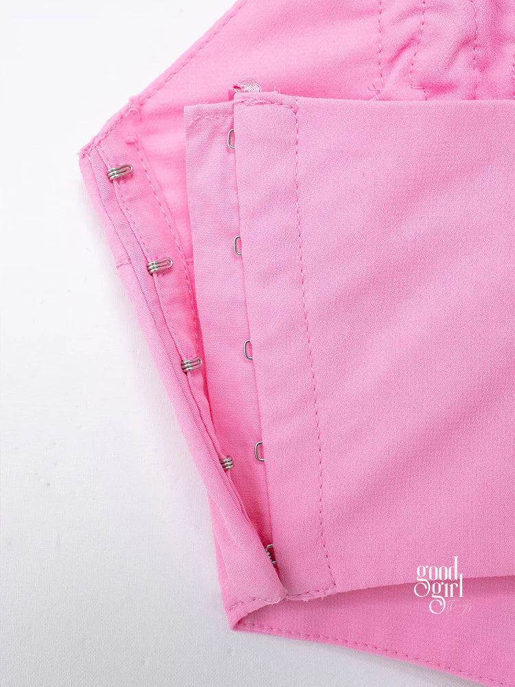 Liana Puffy Heart Crop Top