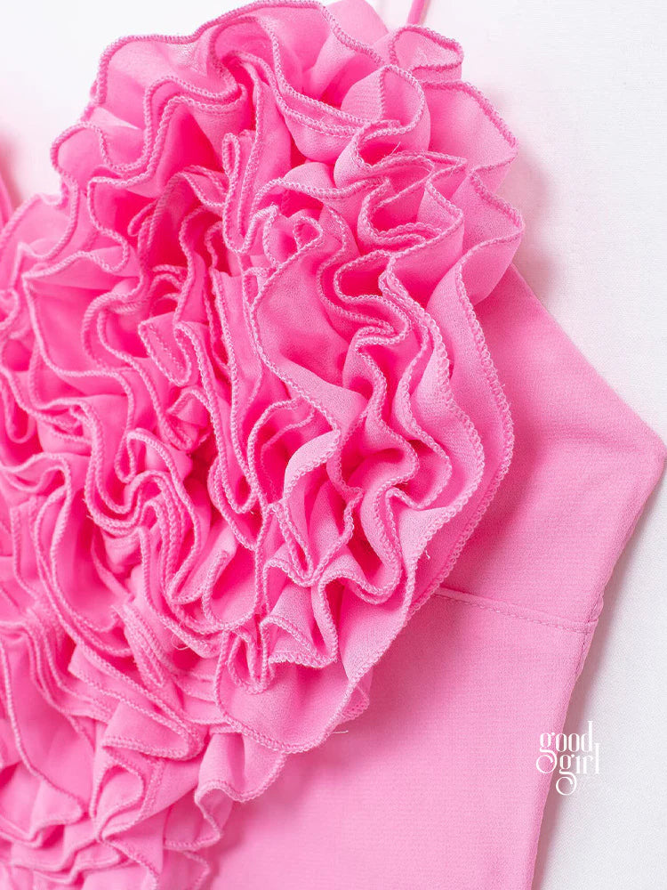 Liana Puffy Heart Crop Top