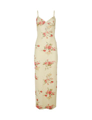 Luciana Radiant Floral Maxi Dress