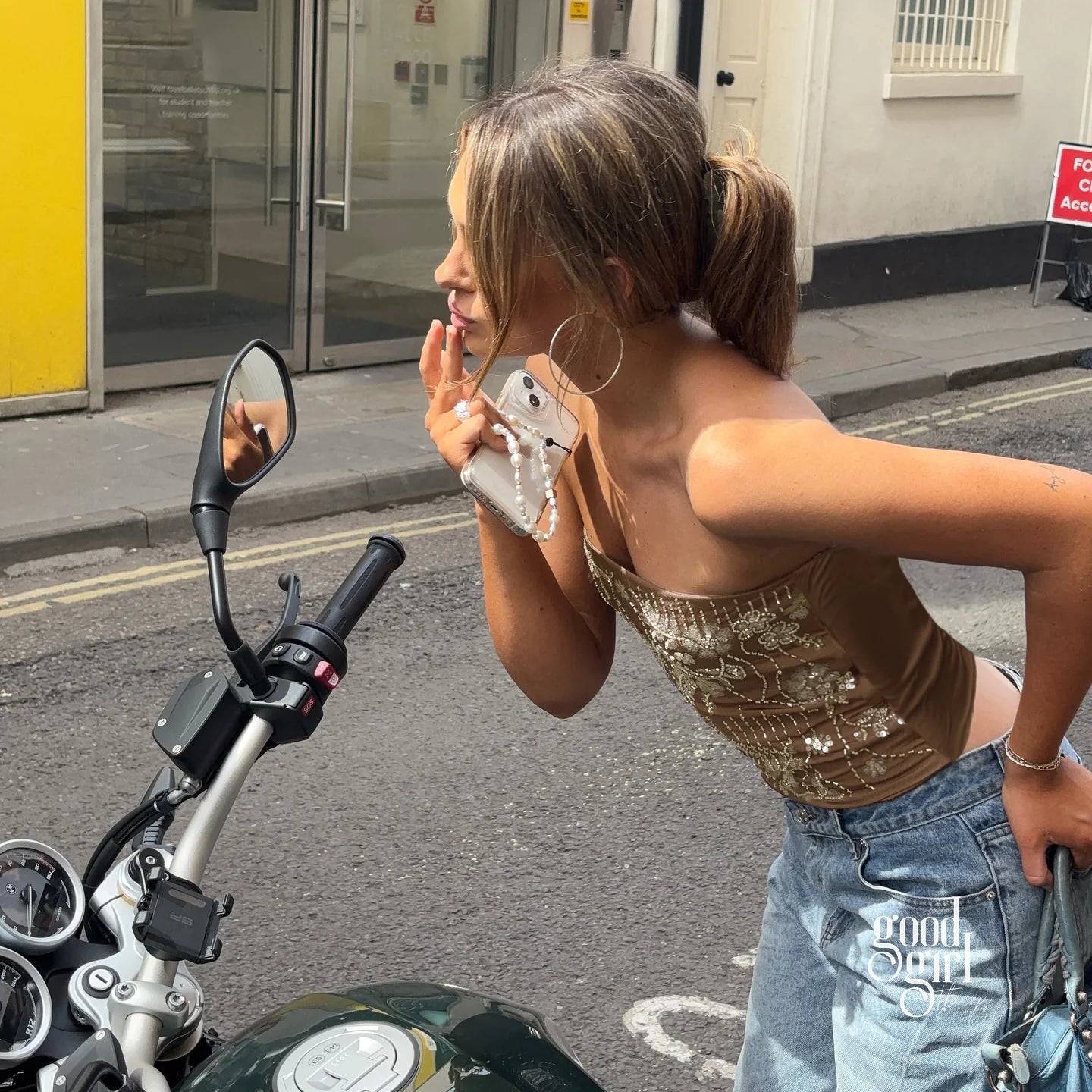 Lynn Sequin Tube Top