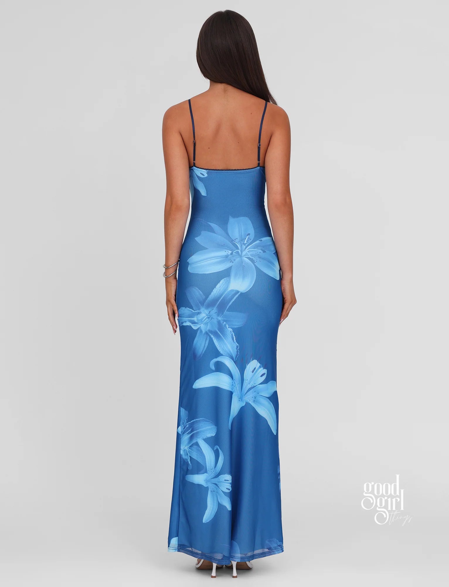 Misa Romantic Floral Maxi Dress
