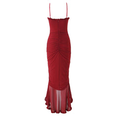 Mykenzie Mesh Maxi Dress