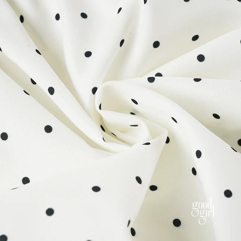 Quincy Bow Polka Dot Dress