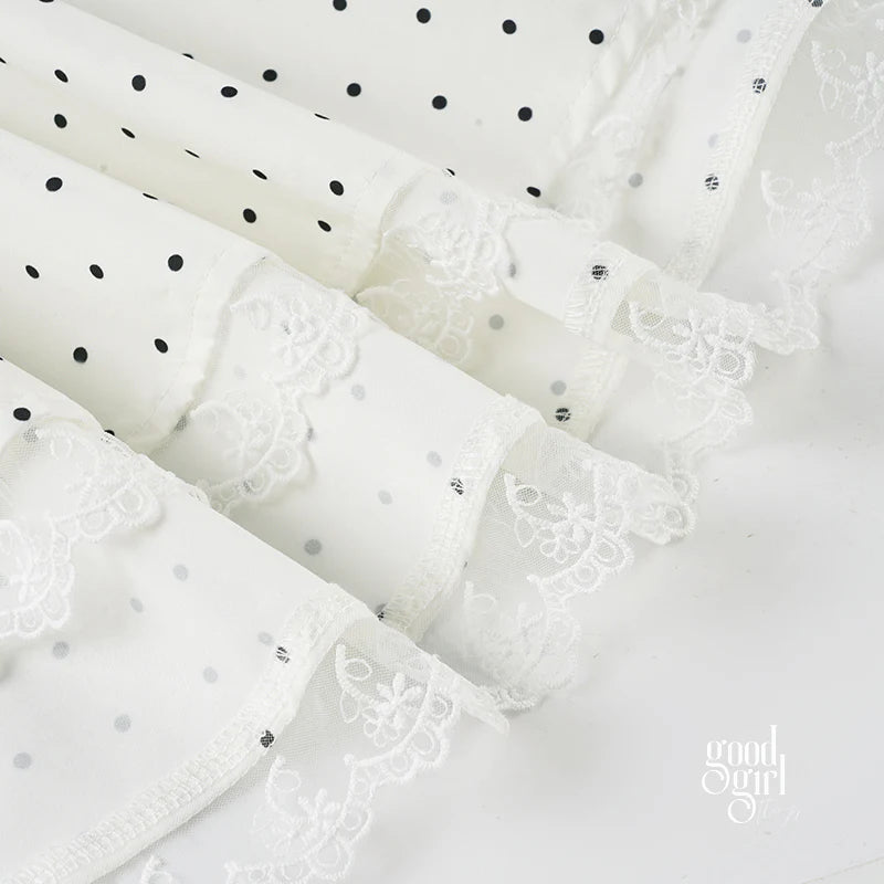 Quincy Bow Polka Dot Dress