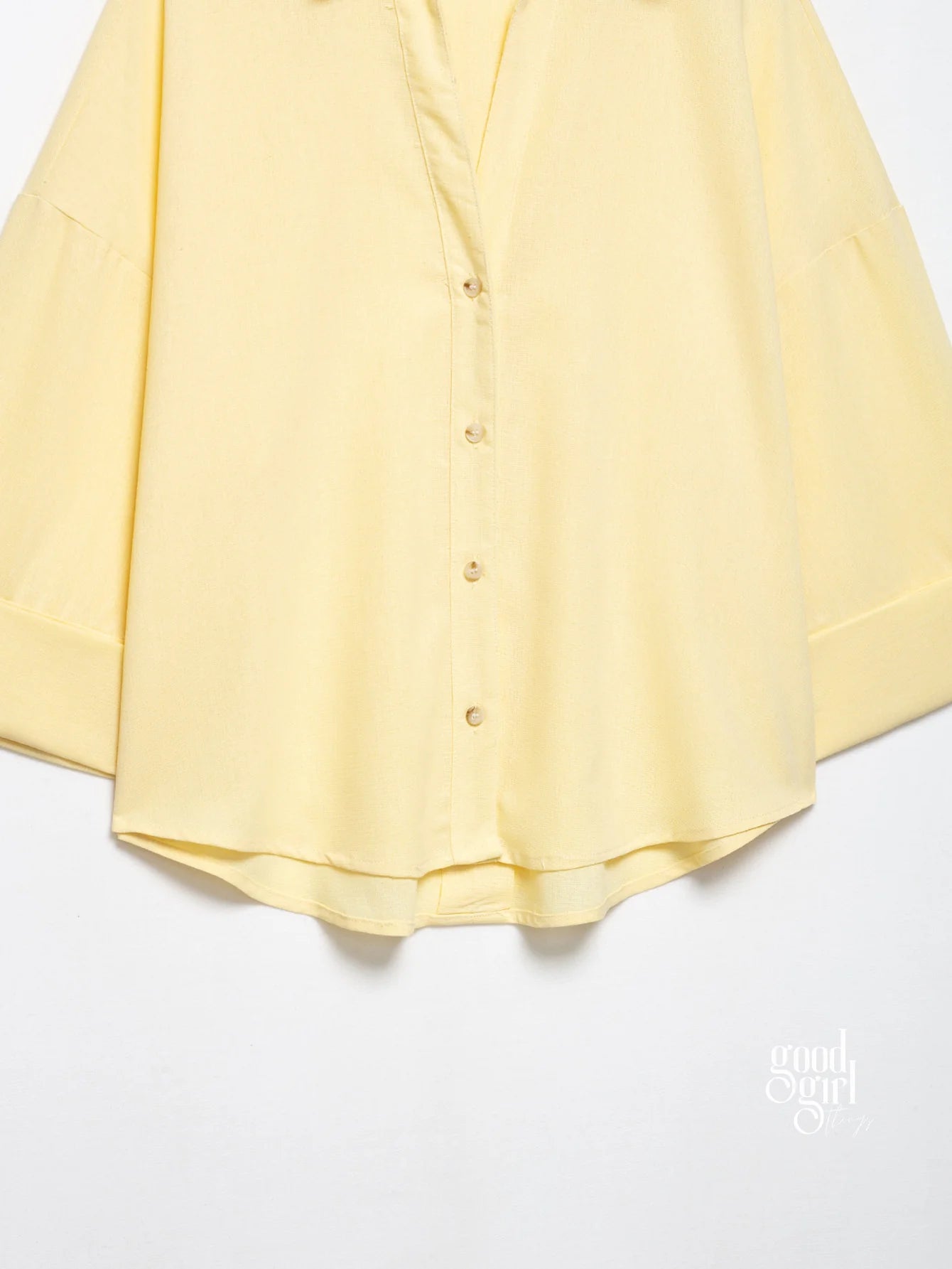 Rachael Oversized Button-Up Shirt