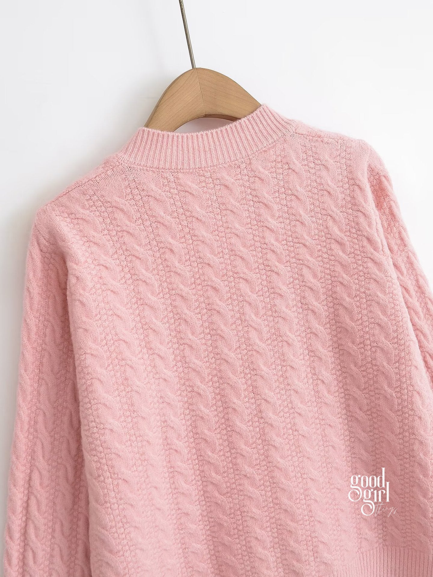 Rey Gold Button Knitted Cardigan