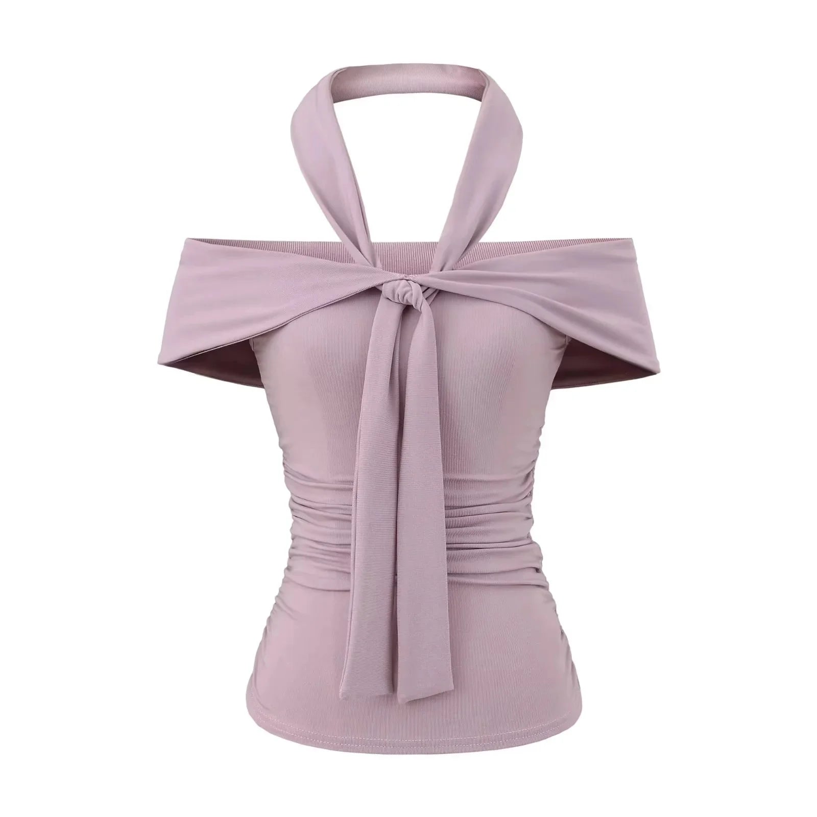 Richelle Asymmetric Halter Top