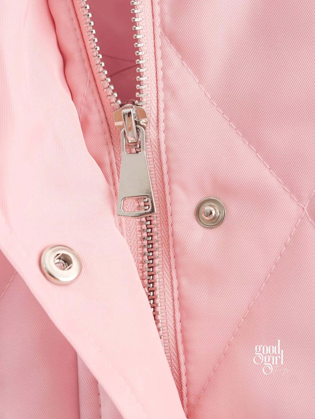 Ryder Pink Quilted Utility Jacket