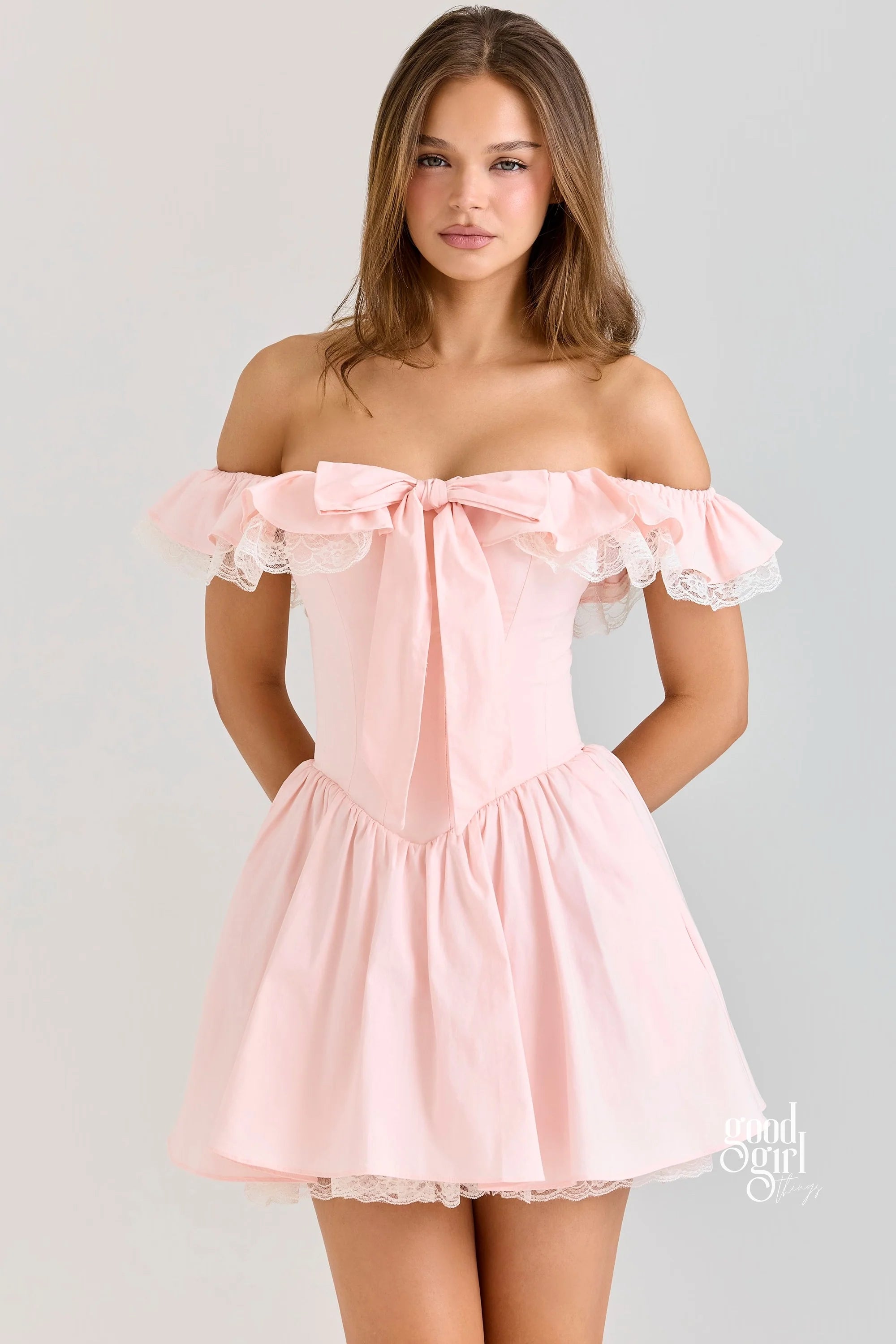 Samiyah Off Shoulder Ruffle Dress