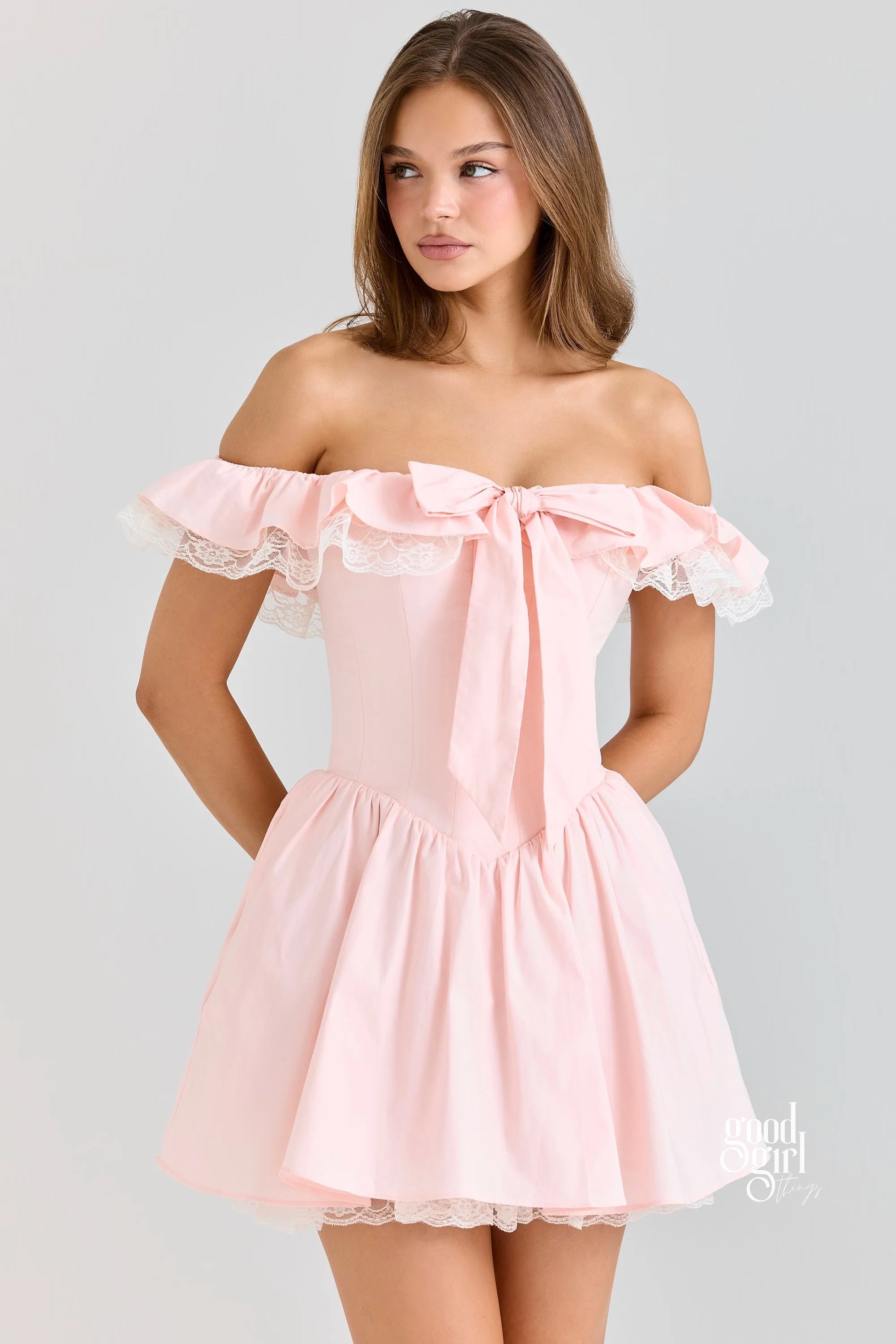 Samiyah Off Shoulder Ruffle Dress