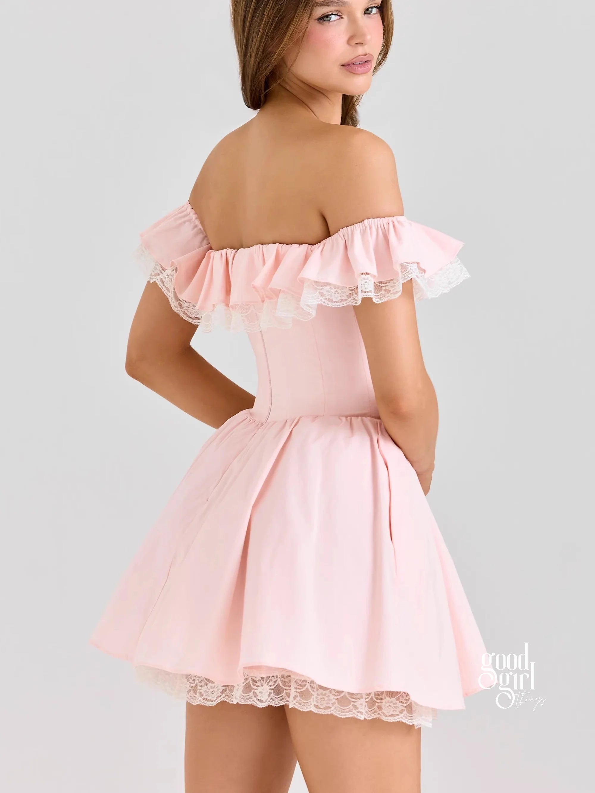Samiyah Off Shoulder Ruffle Dress