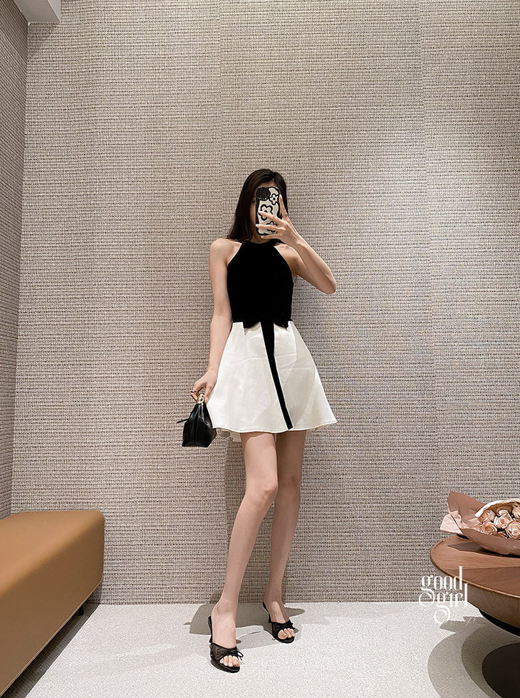 Satin Bow Pointed Toe Mules