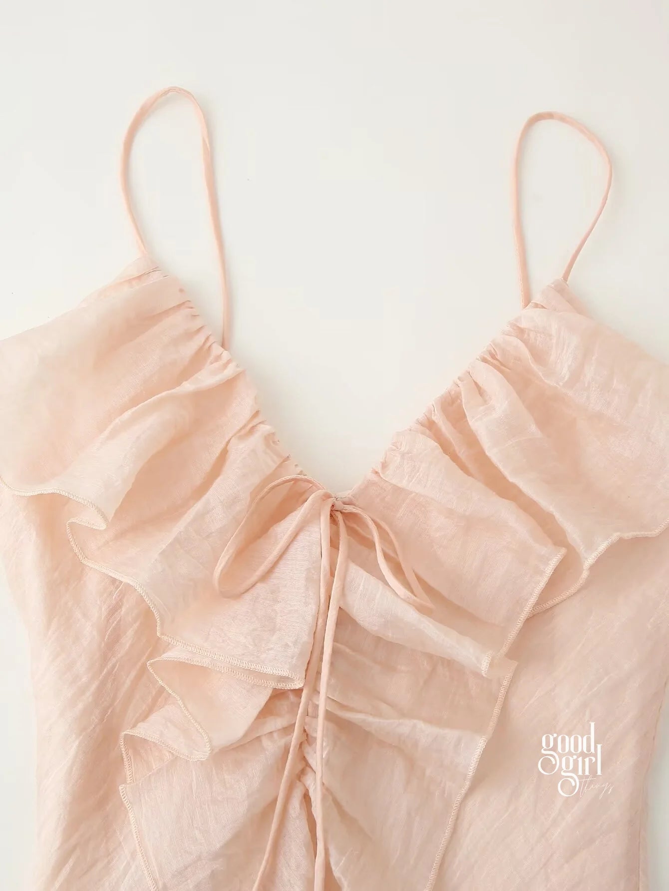 Sinai Tiered Slip Midi Dress