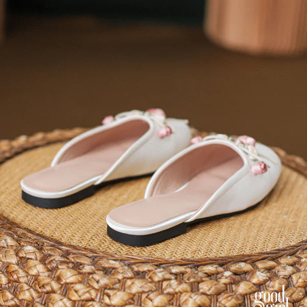 Vida Floral Ballet Mules