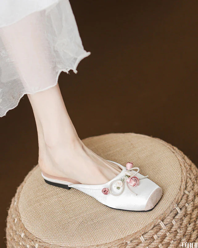 Vida Floral Ballet Mules
