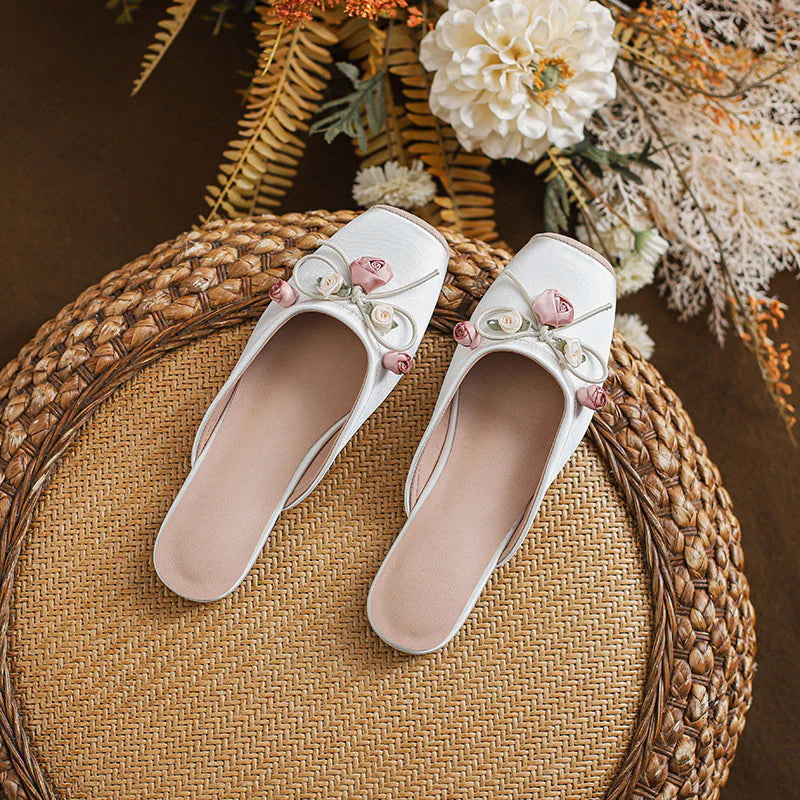 Vida Floral Ballet Mules