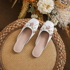 Vida Floral Ballet Mules
