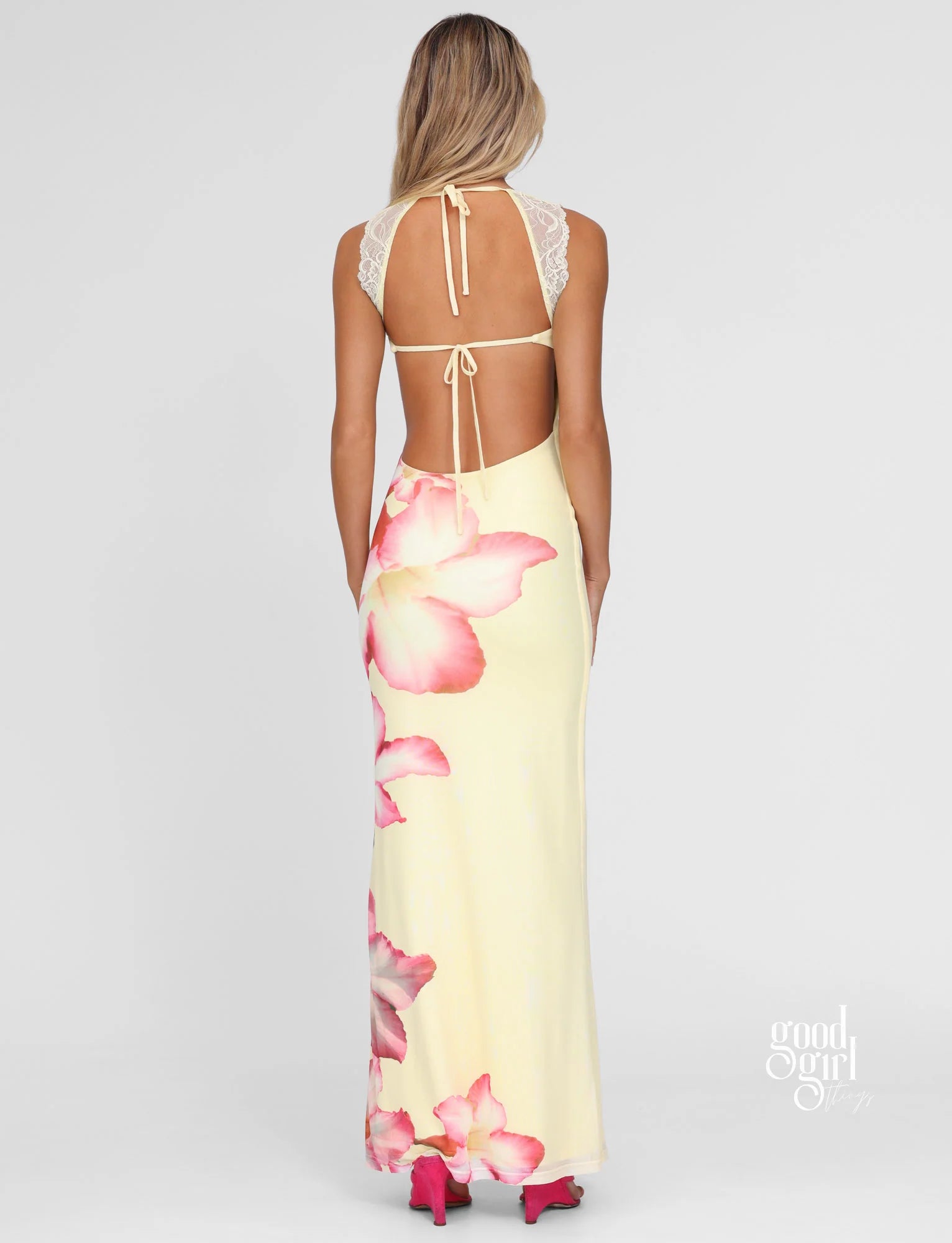 Yara Romantic Floral Maxi Dress