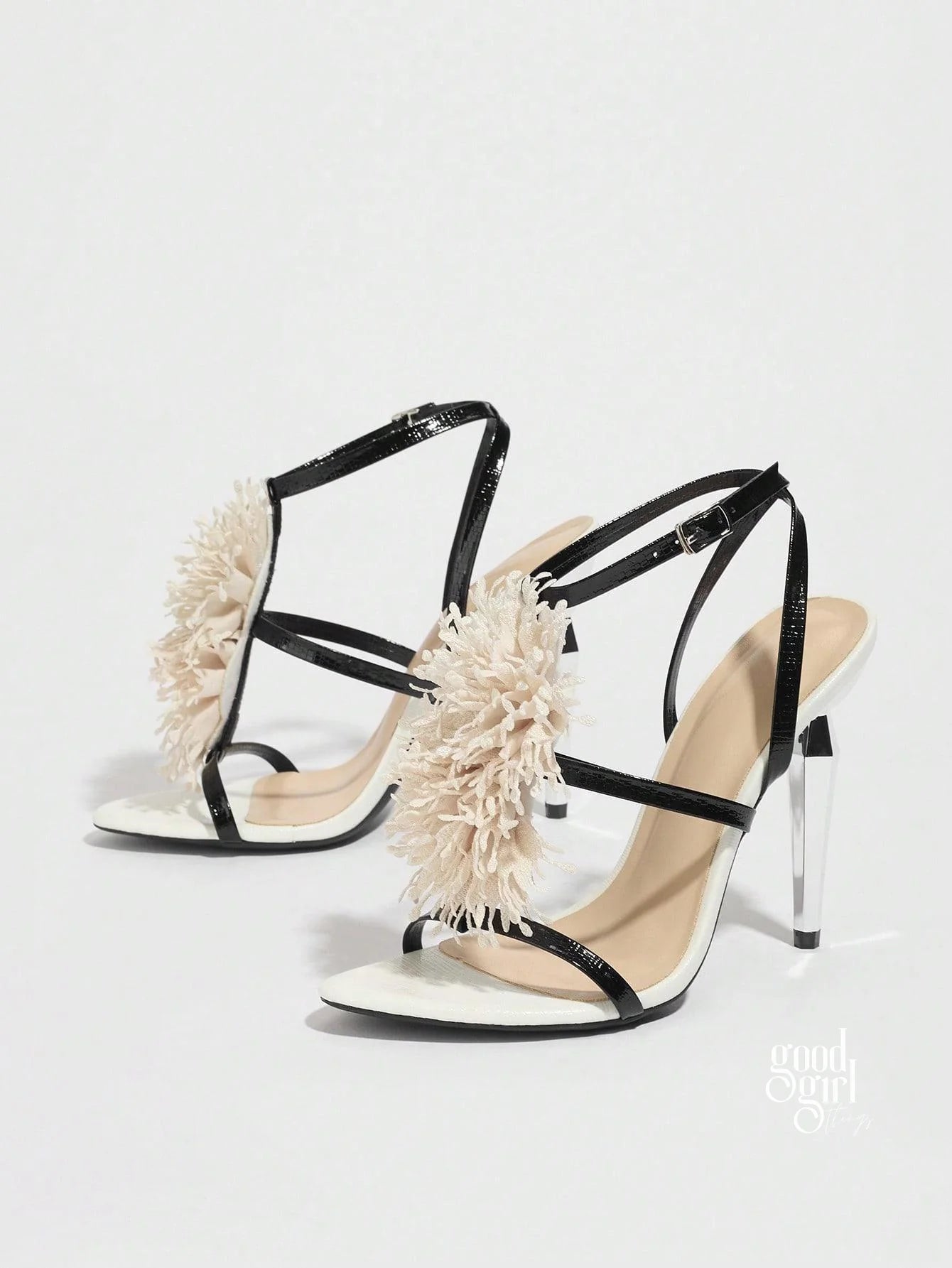 Yazmin Floral Stiletto Sandals
