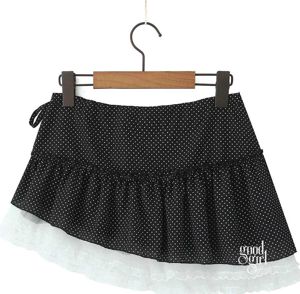 Zaire Polka Dot Skirt Set